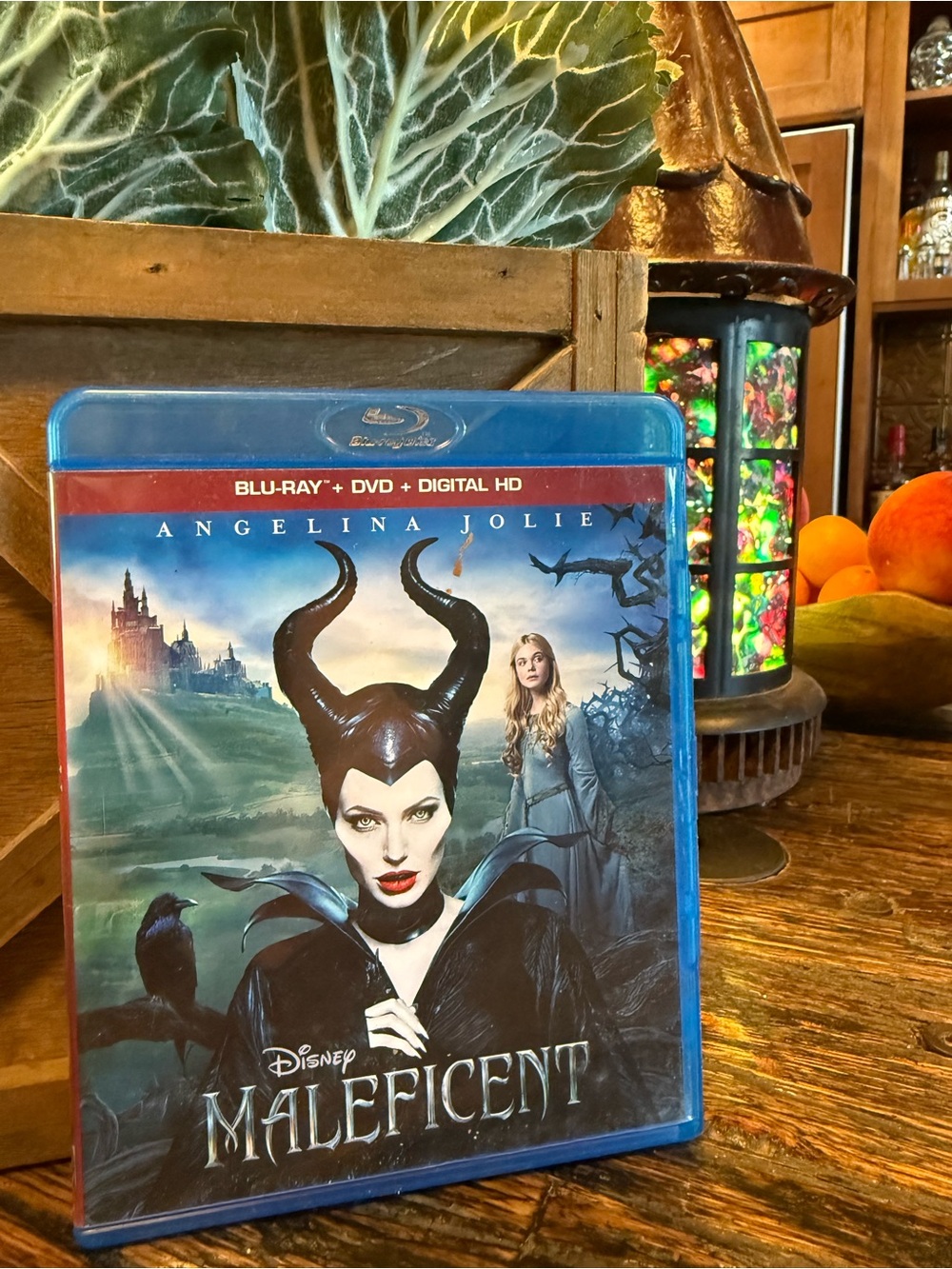 Disney Maleficent Blu-ray Case in Blue